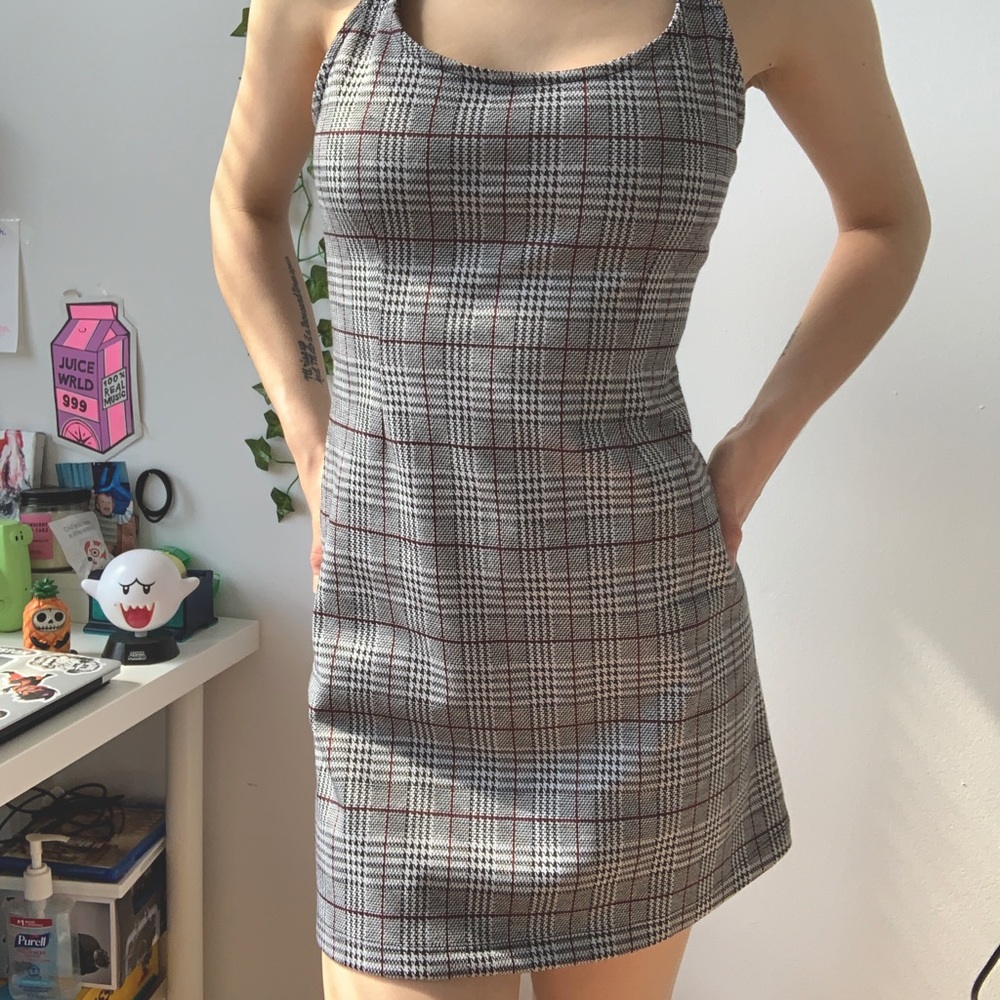 Plaid Dress